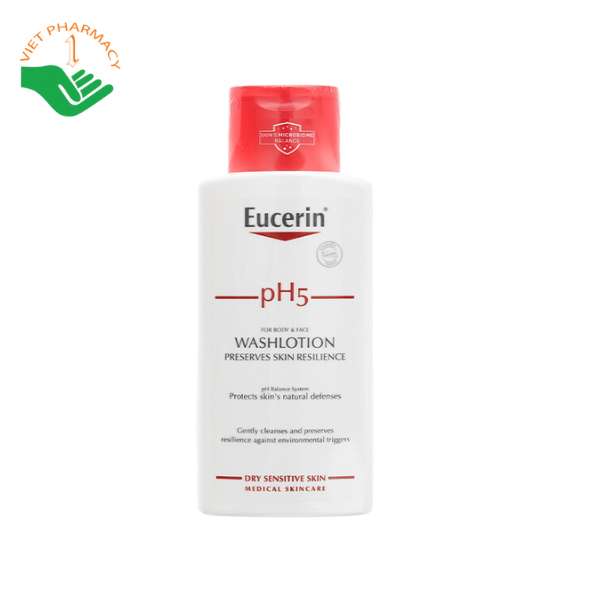 Sữa tắm Eucerin pH5 For Body & Face Washlotion 200ml